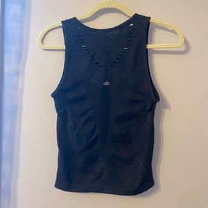 Black Alo detailed gym top